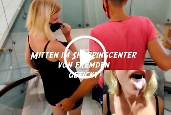 AnnaMai: Mitten im Shoppingcenter von Fremden gefickt