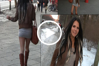 BANG-BOSS: Besoffene Schlampe quer durch Berlin gefickt!