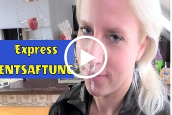 Eva-Engel: Express-Entsaftung... Ich will endlich shoppen gehen...
