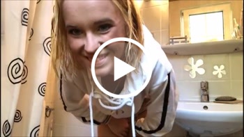 Jin-Schimmer: Orgasmus am Morgen in meinem Badezimmer