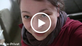 Kasia-Privat: Eimer PISS in der Werkstatt