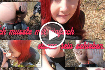 LittleEve: Ich muss mir einfach etwas rein schieben...