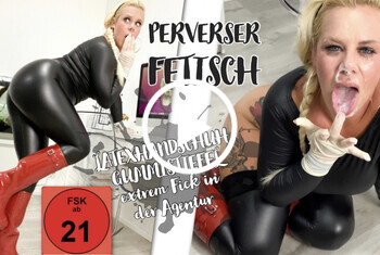 devil-sophie: LATEX GUMMISTIEFEL extrem Piss Fick in der Agentur